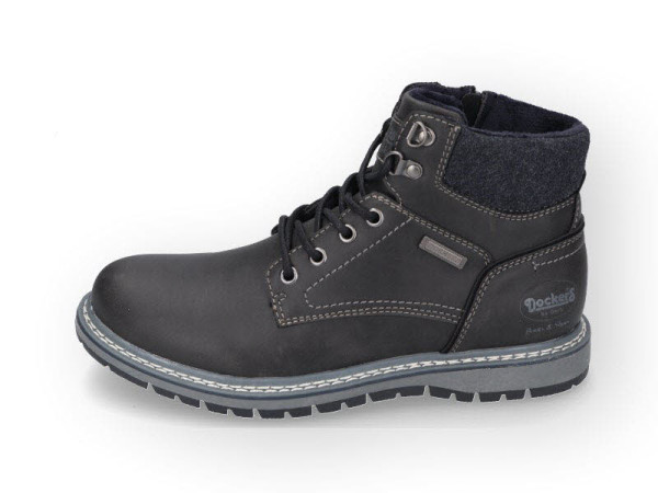 Dockers Schnürboot Schwarz