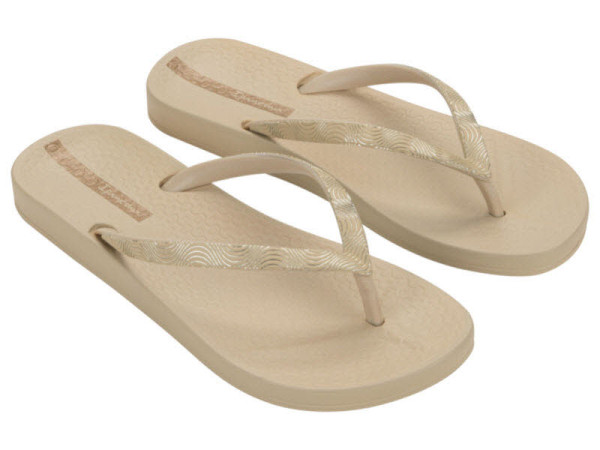Ipanema MESH IX FEM Zehentrenner-Pantoffel Beige