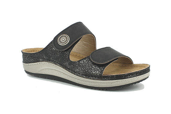 Inblu Pantoffel Schwarz