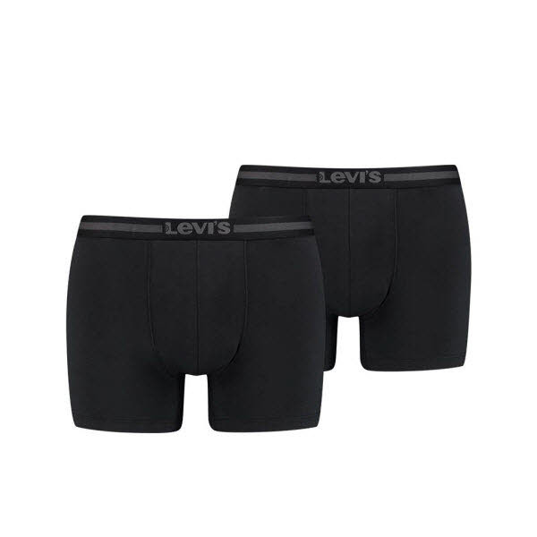 Levi´s Boxer Brief 2-Pack Schwarz - Bild 1