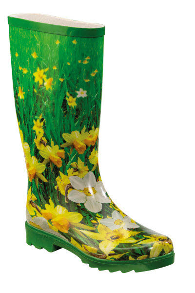 Con Way Blumenbeet Gummistiefel Grün - Bild 1