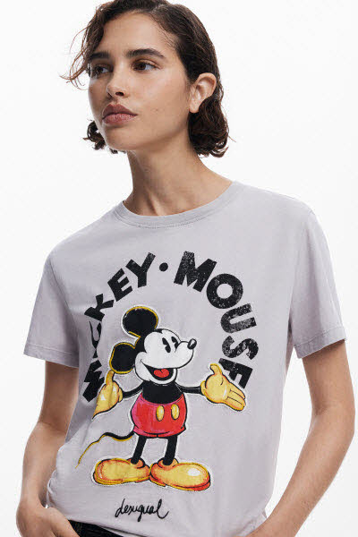 Desigual T-Shirt Grau - Bild 1
