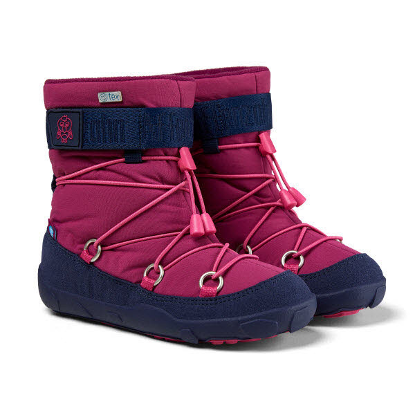 Affenzahn Vegan Snowy FLAMINGO Schneestiefel Pink - Bild 1