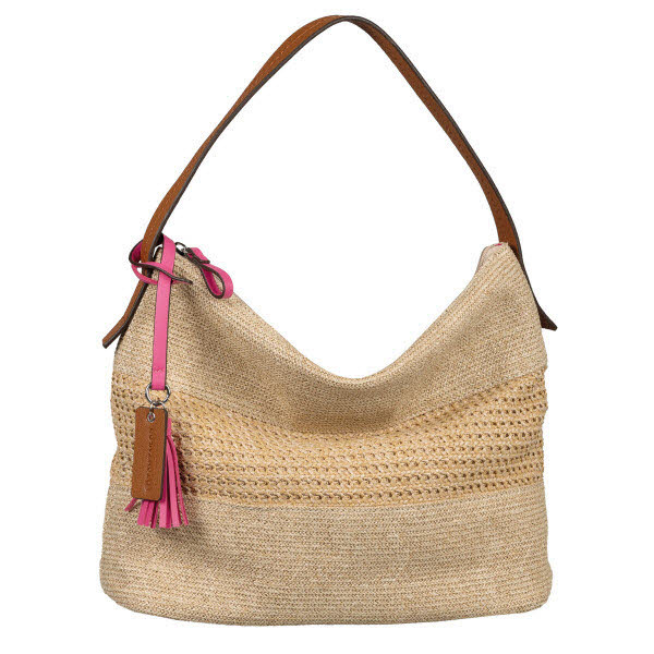 Beheim Schultertasche Beige - Bild 1