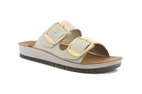 Inblu Pantoffel Weiß