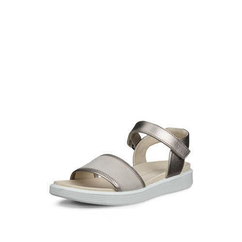 Ecco SOFT SANDAL W 2-STRAP Sandale Silber
