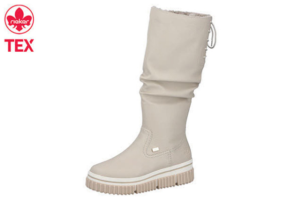 Rieker Stiefel Beige