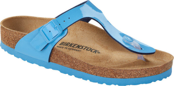 Birkenstock Gizeh BF Pantoffel "Normal" Blau