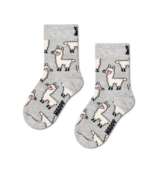 Happy Socks Socken Lama Grau