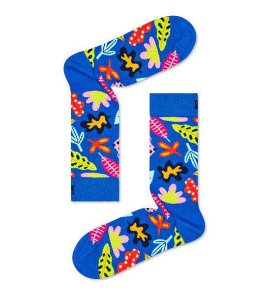 Happy Socks Leaves Socken Blau - Bild 1