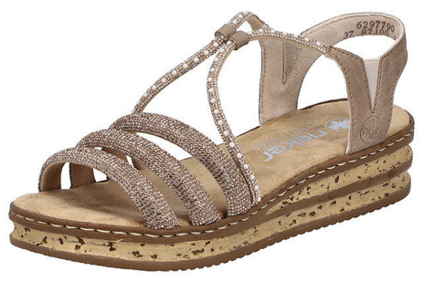 Rieker Sandale Beige - Bild 1