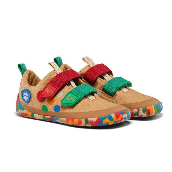 Affenzahn BW Lucky Barfußschuh Beige - Bild 1