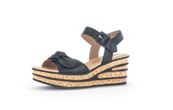 Gabor Wedges Schwarz - Bild 1