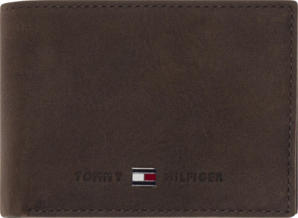 Tommy Hilfiger MINI CC FLAP AND COIN POCKET Geldbörse Braun