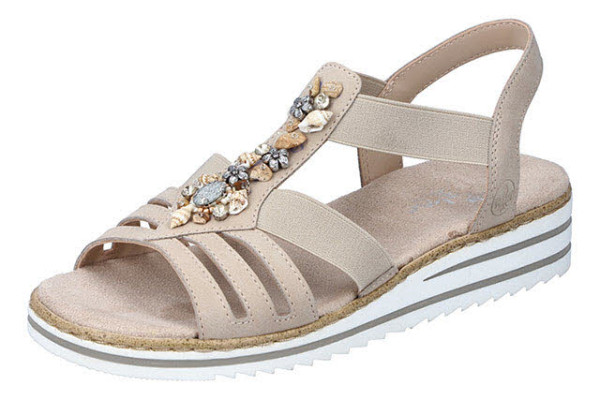 Rieker V064962 V06 Sandale Beige - Bild 1