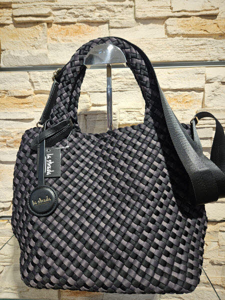 la strada Handtasche Schwarz