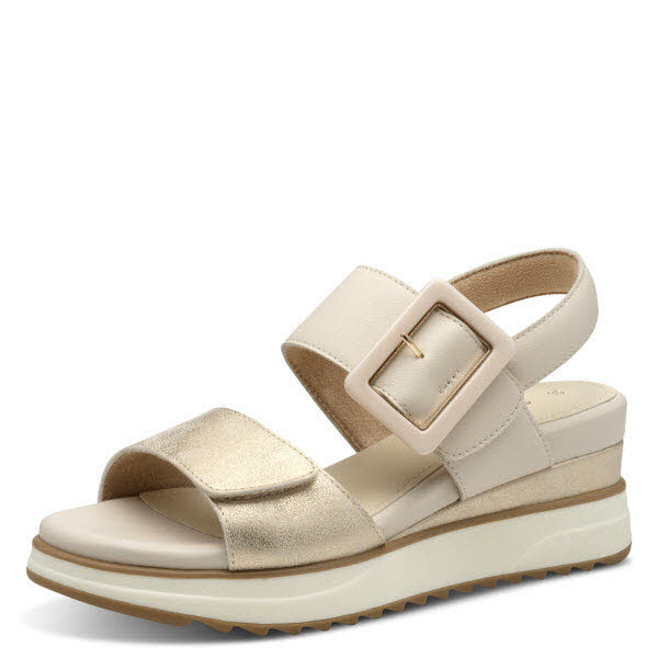 S. Oliver Sandale Beige - Bild 1