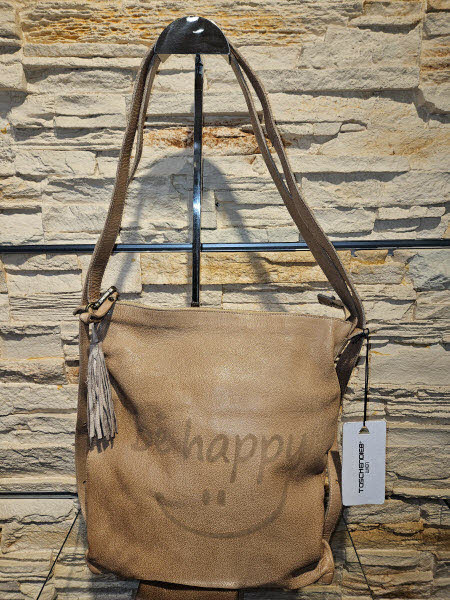 Taschendieb Crossover/Rucksack Beige