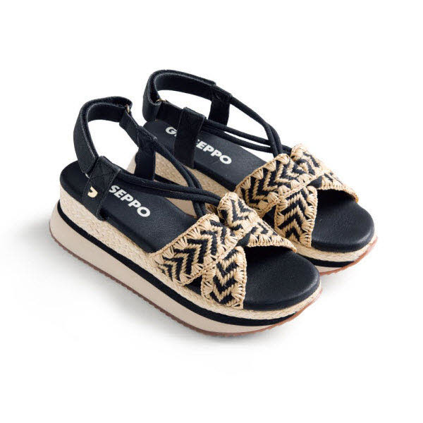 Gioseppo Sandale Schwarz