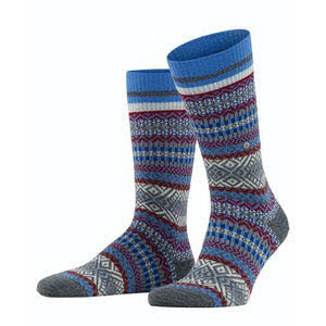 Burlington Socken Blau