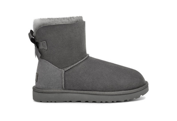 UGG Mini Bailey Bow II Grey - Bild 1