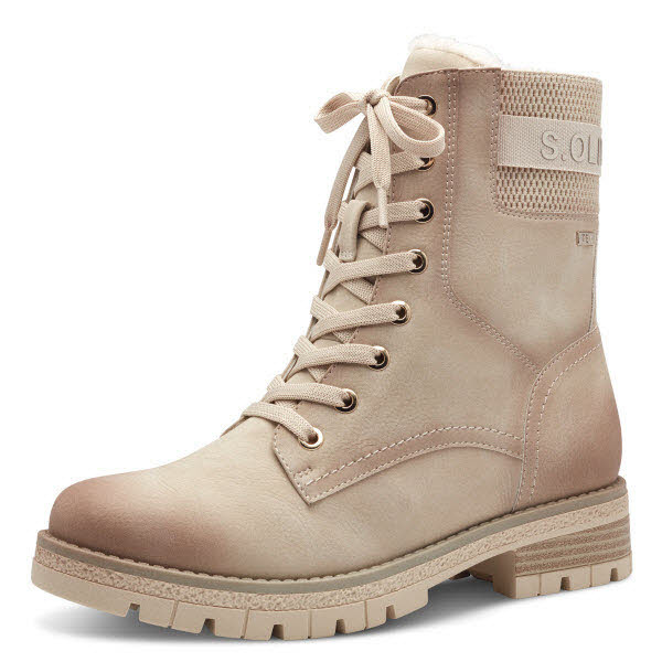 S. Oliver s.Oliver [W Schnürboot Beige - Bild 1