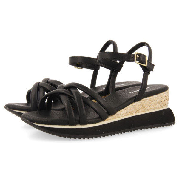 Gioseppo Keilsandale Schwarz - Bild 1