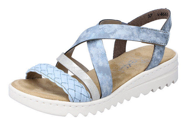 Rieker Sandale Blau