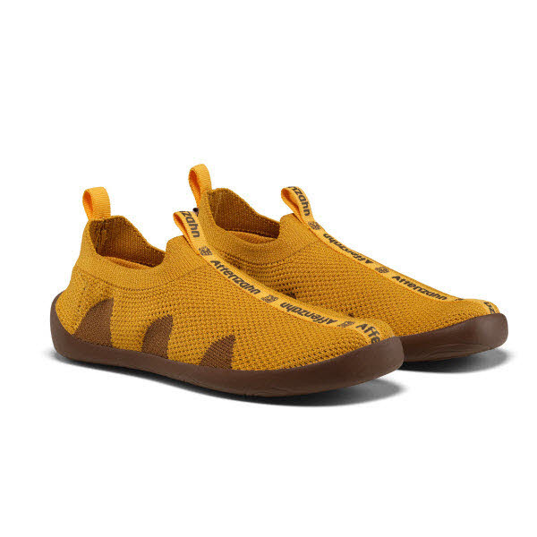 Affenzahn Knit Flinky Barfußschuh Gelb - Bild 1