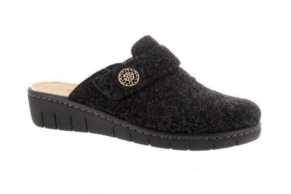 Belvida Pantoffel Schwarz
