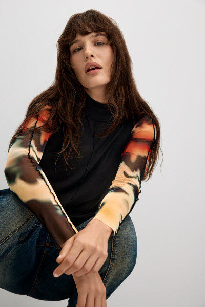 Desigual Shirt Schwarz - Bild 1