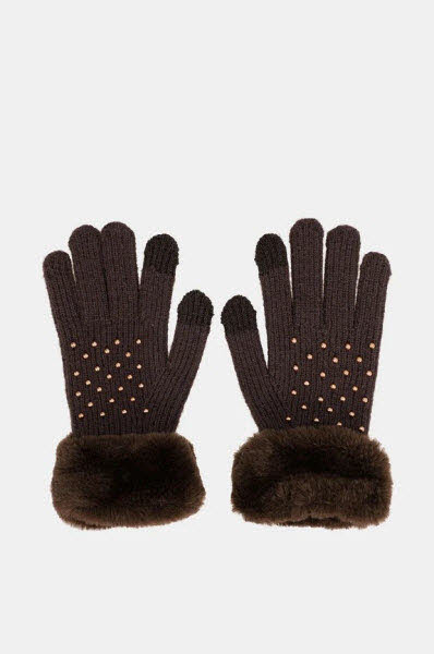 Anekke Handschuhe Braun - Bild 1