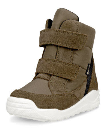 Ecco Klettstiefel Oliv