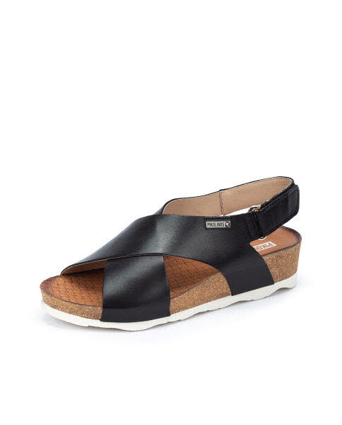 Pikolinos MAHON Black Sandale Schwarz