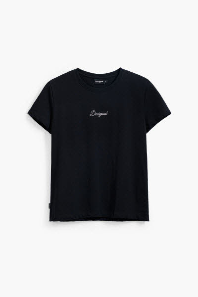 Desigual T-Shirt Schwarz - Bild 1