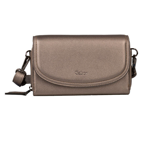 Beheim Schultertasche Taupe