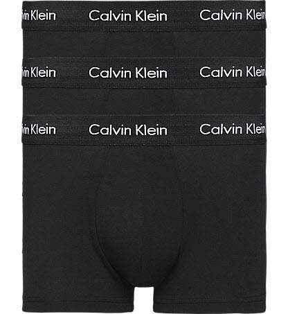 Calvin Klein Low Rise Trunk  Schwarz