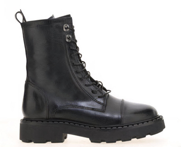 MJUS Schnürboot Schwarz