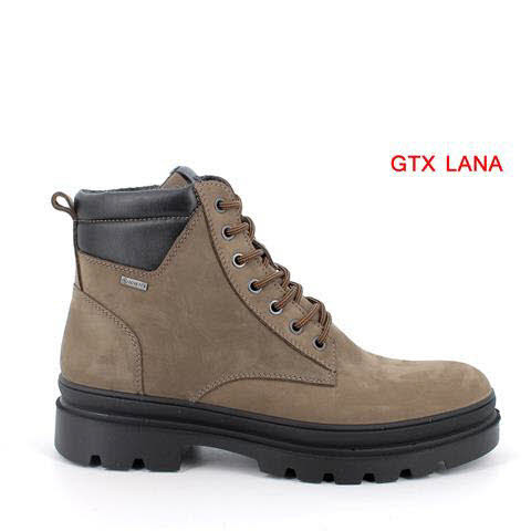 IGI & Co UOMO CIANO GTX Schnürboot Braun