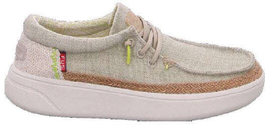 Leinenschnürer Beige