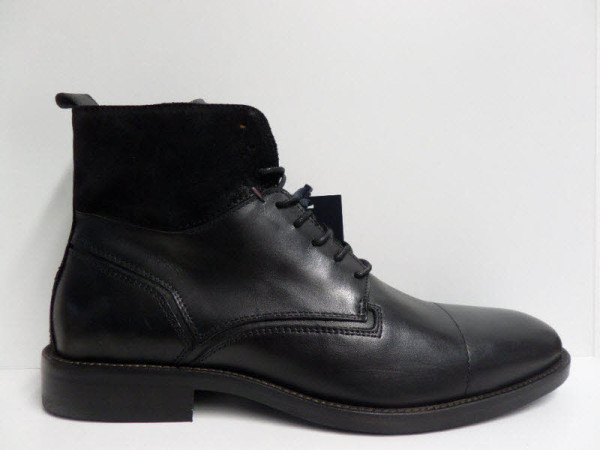 Tommy Hilfiger Schnürboot Schwarz