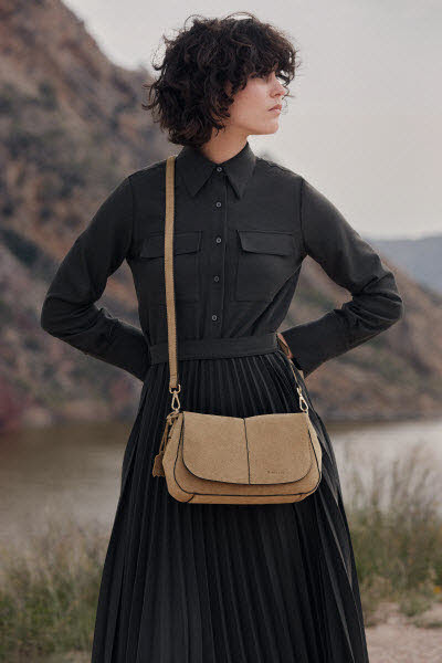 Binnari Satteltasche Beige