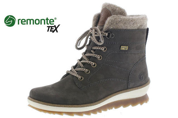 Remonte Schnürboot Grau - Bild 1