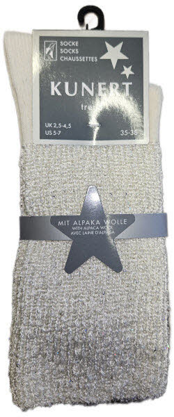 Kunert Socken Off white