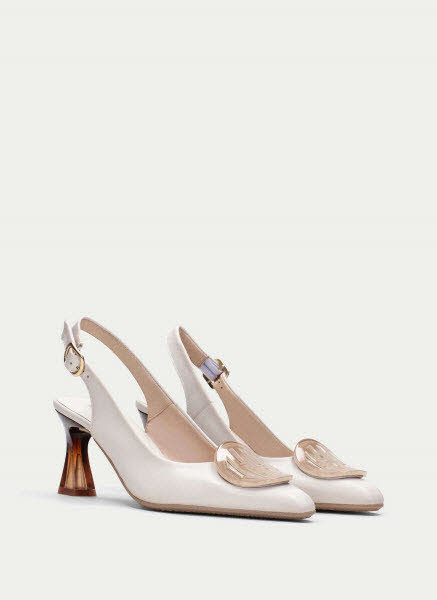 Hispanitas Slingpumps Weiß - Bild 1