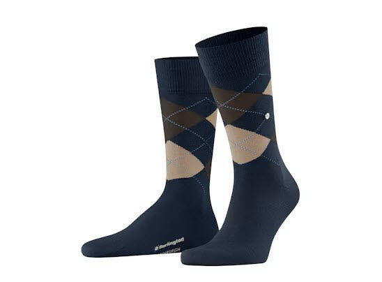 Burlington Socken Blau - Bild 1