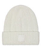Calvin Klein CK PATCH BOUCLE BEANIE Mütze Weiß