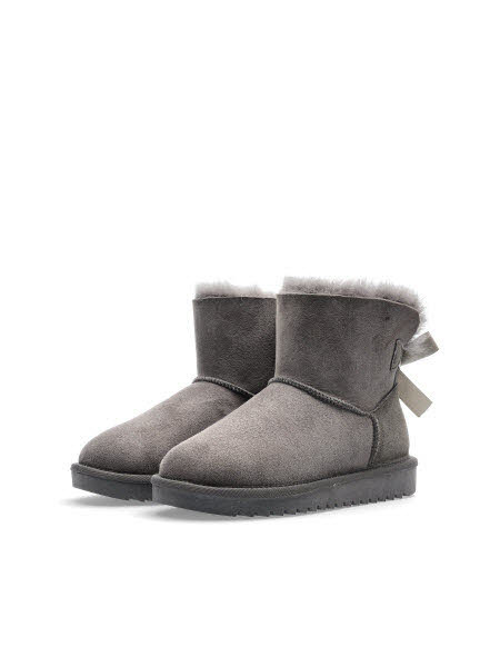 Ara ALASKA Stiefel Echt Lammfell Grau - Bild 1