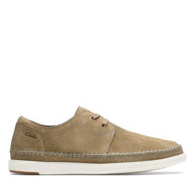 Clarks Bratton Lo Sneaker Beige