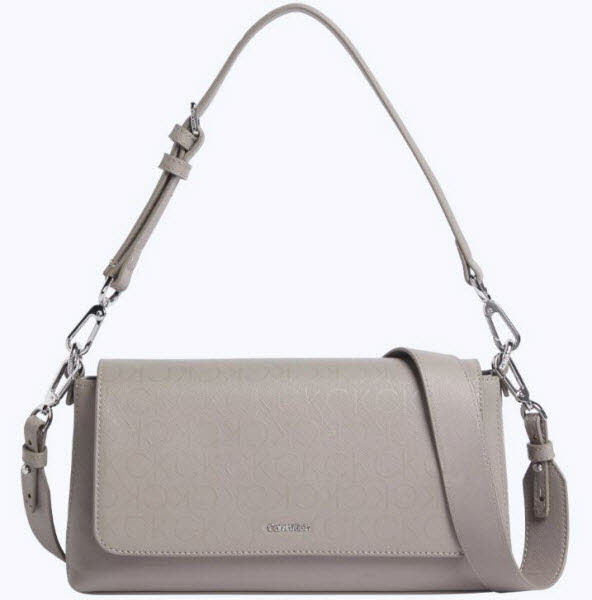 Calvin Klein Schultertasche Grau